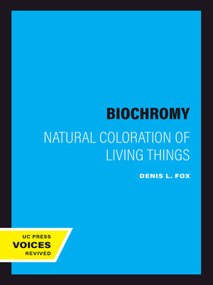 cover image of Biochromy